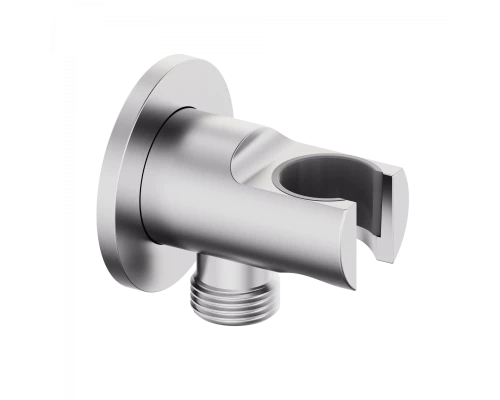 Шланговое подключение с держателем WONZON & WOGHAND, Брашированный никель (WW-HZ2319-BN)