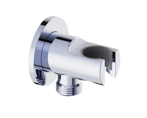 Шланговое подключение с держателем WONZON & WOGHAND, Хром (WW-HZ2319-CR)