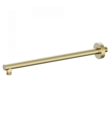 Настенный кронштейн для верхнего душа WONZON & WOGHAND, Брашированное золото (WW-SA09-40-BG)