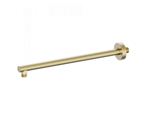 Настенный кронштейн для верхнего душа WONZON & WOGHAND, Брашированное золото (WW-SA09-40-BG)