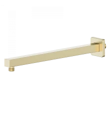 Настенный кронштейн для верхнего душа WONZON & WOGHAND, Брашированное золото (WW-SA10-40-BG)