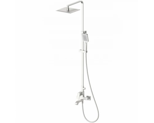 Душевая система WONZON & WOGHAND FLEX, Брашированный никель (WW-88047072-BN)
