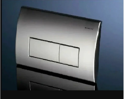 Кнопка смыва для унитаза Geberit Delta 50 115.119.21.1 пластик, цвет хром