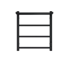 Полотенцесушитель электрический ДВИН Fj plaza neo 60x40 с полкой xерный матовый