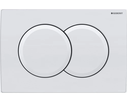 Кнопка смыва Geberit Delta 01 115.107.11.1, альпийский белый