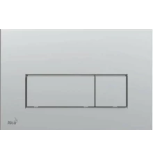 Кнопка смыва для унитаза AlcaPlast Thin THIN M572 пластик, цвет матовый хром