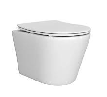 Подвесной унитаз Abelsberg Element TornadoFlush ELC70701WH, белый глянец