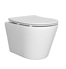 Подвесной унитаз Abelsberg Element TornadoFlush ELC70701WH, белый глянец