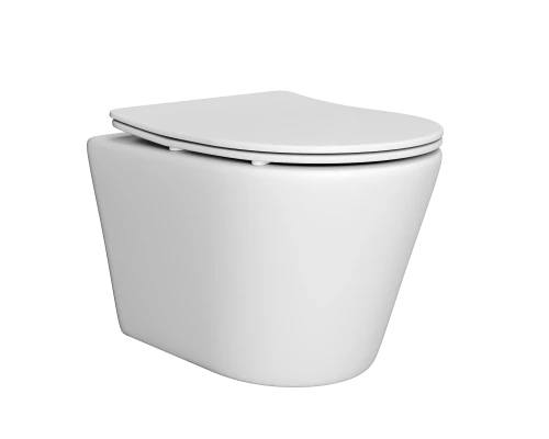 Подвесной унитаз Abelsberg Element TornadoFlush ELC70701WH, белый глянец