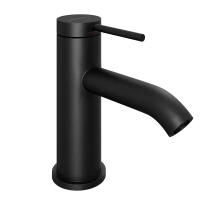 Смеситель для раковины Abelsberg Fluida ERF22001MB, вулканический черный