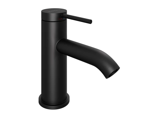 Смеситель д/раковины Abelsberg Fluida ERF22001MB, вулканический черный