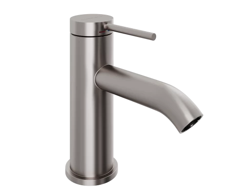 Смеситель д/раковины Abelsberg Fluida ERF22001BN, титан