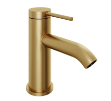 Смеситель для раковины Abelsberg Fluida ERF22001BG, королевское золото