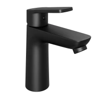 Смеситель для раковины Abelsberg Lineara UNF23508MB, вулканический черный