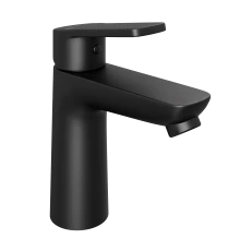 Смеситель для раковины Abelsberg Lineara UNF23508MB, вулканический черный