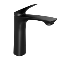 Смеситель для раковины Abelsberg Perfecta INF60101MB, вулканический черный