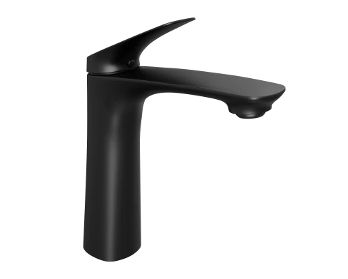 Смеситель д/раковины Abelsberg Perfecta INF60101MB, вулканический черный