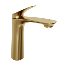 Смеситель для раковины Abelsberg Perfecta INF60101BG, королевское золото