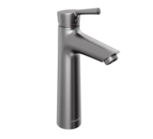 Смеситель для раковины Abelsberg Solida AMF20090GM, космическая сталь