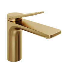 Смеситель для раковины Abelsberg Intensa EGF23520BG, королевское золото