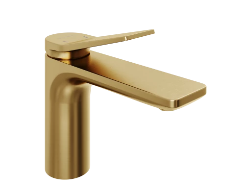 Смеситель д/раковины Abelsberg Intensa EGF23520BG, королевское золото