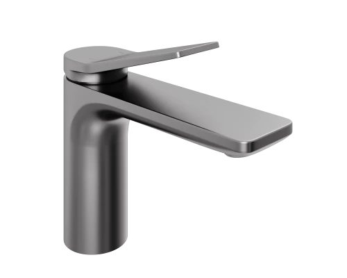 Смеситель д/раковины Abelsberg Intensa EGF23520GM, космическая сталь