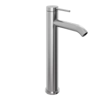 Смеситель для раковины Abelsberg Fluida ERF22003CH высокий, глянцевый хром