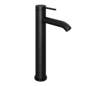 Смеситель для раковины Abelsberg Fluida ERF22003MB высокий, вулканический черный