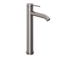 Смеситель для раковины Abelsberg Fluida ERF22003BN высокий, титан