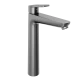 Смеситель д/раковины Abelsberg Lineara UNF23509GM высокий, космическая сталь