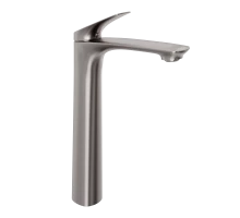 Смеситель для раковины Abelsberg Perfecta INF60102BN высокий, титан