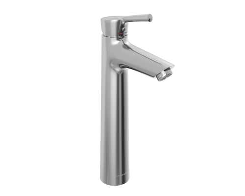 Смеситель д/раковины Abelsberg Solida AMF20091CH высокий, глянцевый хром