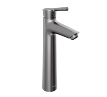 Смеситель для раковины Abelsberg Solida AMF20091GM высокий, космическая сталь