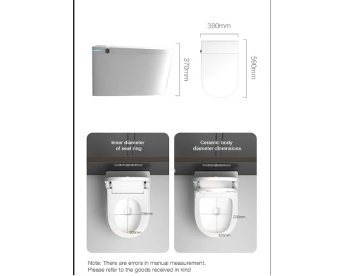 Унитаз умный электронный HUAFON AB002 подвесной