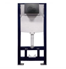 Инсталляция для унитаза Splendy Stable, черный матовый, 500x155x1100 мм, ST3011TPRBM