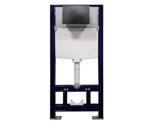 Инсталляция для унитаза Splendy Stable, черный матовый, 500x155x1100 мм, ST3011TPRBM