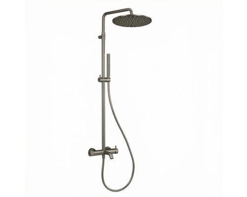 Душевая стойка Splendy Relax P, оружейный металл брашированный, RP208ZKR30C1AB