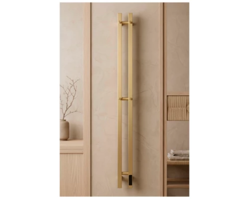Полотенцесушитель электрический ES.M Tower SQ-02120080MG матовое золото