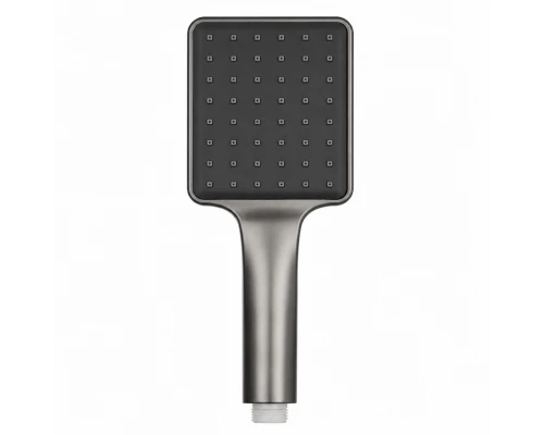Лейка для душа KNOTLOR LA-02/GM, вороненая сталь