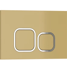 Кнопка смыва IBERICA BLANCA ESTI-Q ABS-пластик, золото глянцевое (IB.B083.006.001)