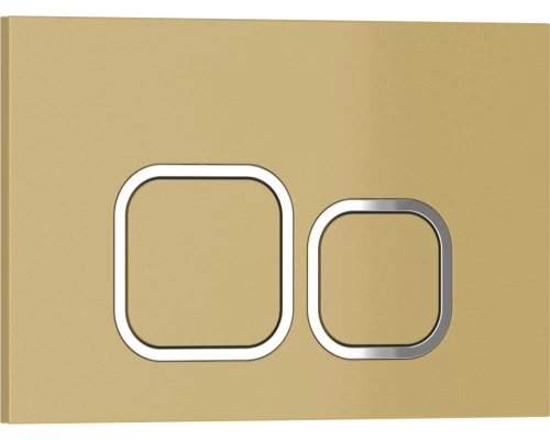 Кнопка смыва IBERICA BLANCA ESTI-Q ABS-пластик, золото глянцевое (IB.B083.006.001)