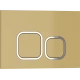 Кнопка смыва IBERICA BLANCA ESTI-Q ABS-пластик, золото глянцевое (IB.B083.006.001)