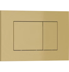 Кнопка смыва IBERICA BLANCA ESTI-S ABS-пластик, золото матовое (IB.B085.005.000)