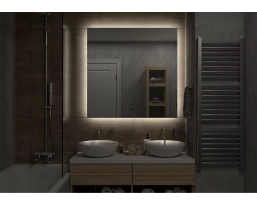 Зеркало Trezhe Led 1000х1000 бесконтактный сенсор