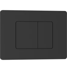 Кнопка смыва IBERICA BLANCA INOX-C нержавеющая сталь, черный матовый (IB.B011.002.003)