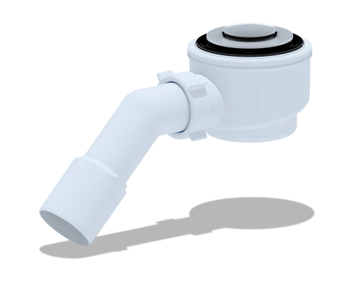 Сиф.для д/п 1 1/2**50 с п/т 45г.40*50 хр, клик-клак (сетка), ANI PLAST