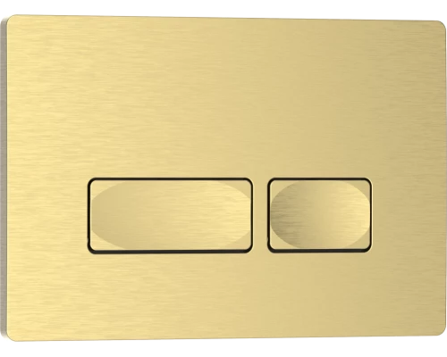 Кнопка смыва IBERICA BLANCA ESTI-R ABS-пластик, золото матовое (IB.B021.005.000)
