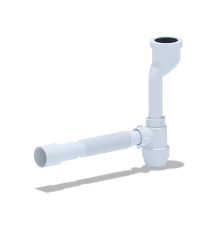 Сифон для писсуара с трубой 32х40/50, ANI PLAST