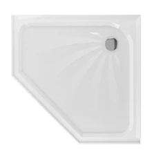 Душевой поддон ALEX BAITLER AB10017V-1 пятиугольный белый 