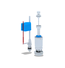 Набор с нижней  подводкой  1/2 пластик  ШТОК эконом, ANI PLAST